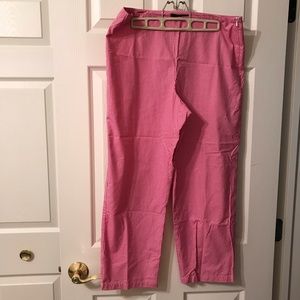 The Limited Pink Gingham Slacks size 12